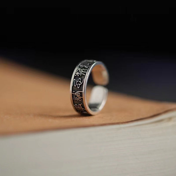 Wholesale Vintage Personalized Pure Silver Ring