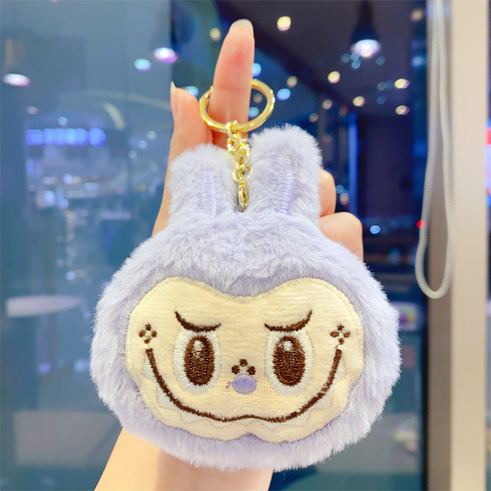 Wholesale cartoon plush cloth doll children's toy pendant bag jewelry keychain