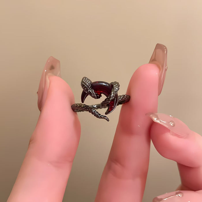 Wholesale  Golden Wire-drawing Ring Women's Index Finger Ring Opening