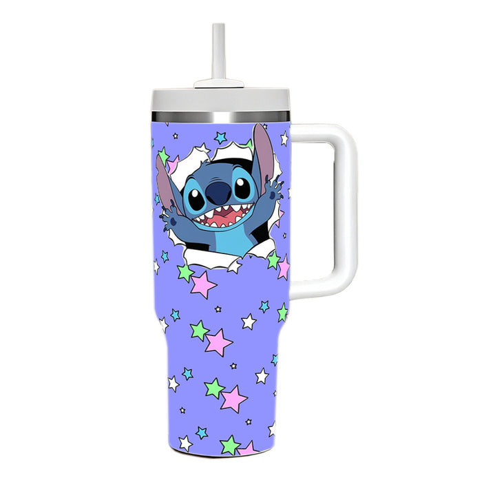 Wholesale Cartoon Character 40OZ Stainless Steel Insulated Ice Bullies Cup with Handle