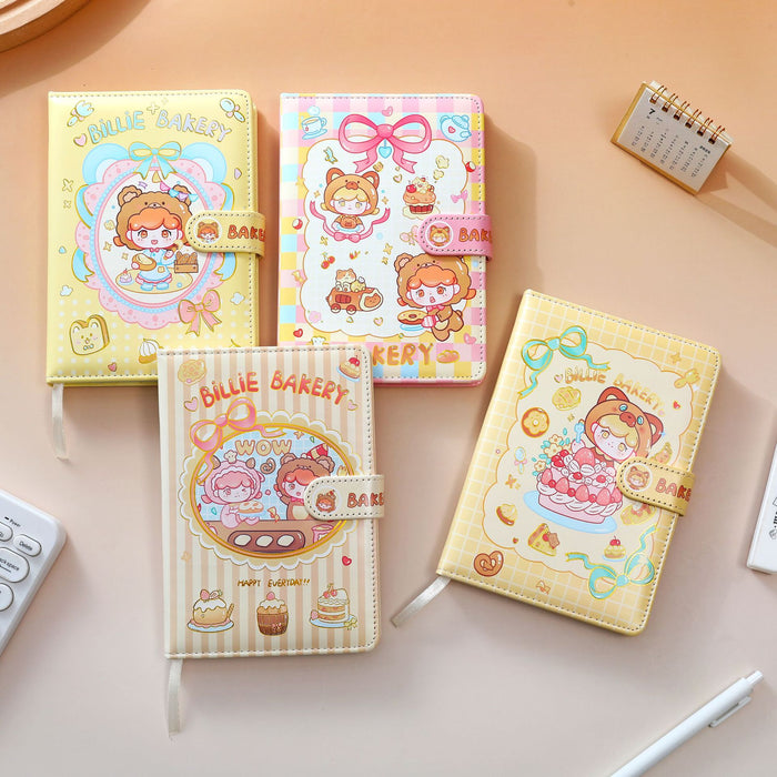 Wholesale Creative Trendy PU Leather Journal Notebook with Magnetic Closure Boutique Pocket Notepad MOQ≥2