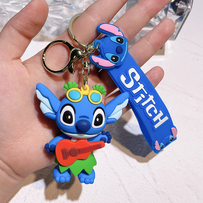 Wholesale Cartoon Silicone Doll Keychain JDC-KC-QiChao007