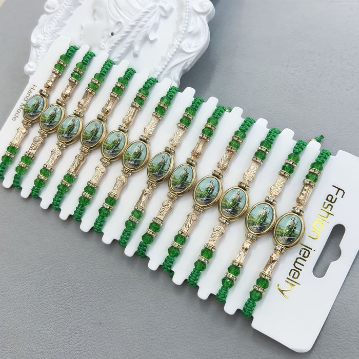 Wholesale DIY hand woven hand rope universal ins niche red rope bracelet with a light luxury and high-end feel