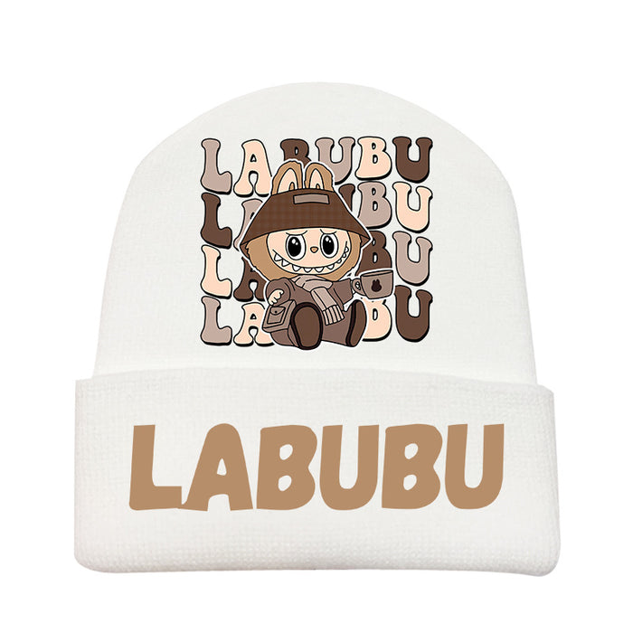 Wholesale Anime cartoon woolen hat knitted hat pullover outdoor warm