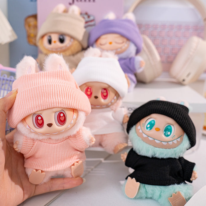 Wholesale 15cm Clothes Sitting Party Printed Clothes