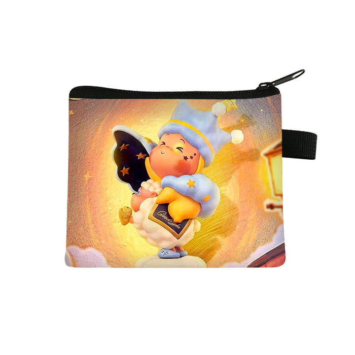 Wholesale Cute Star Children' s Cartoon Creative Girls Portable Storage Coin Purse Student Supplies