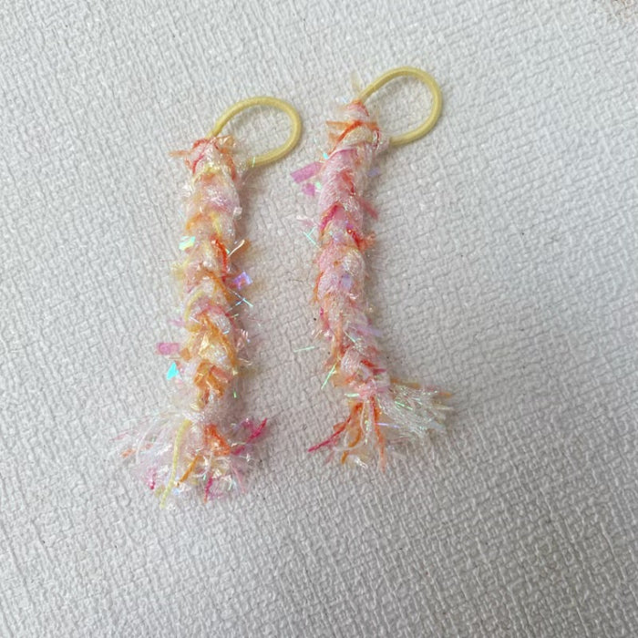 Wholesale Multi-color yarn braided braids for dolls