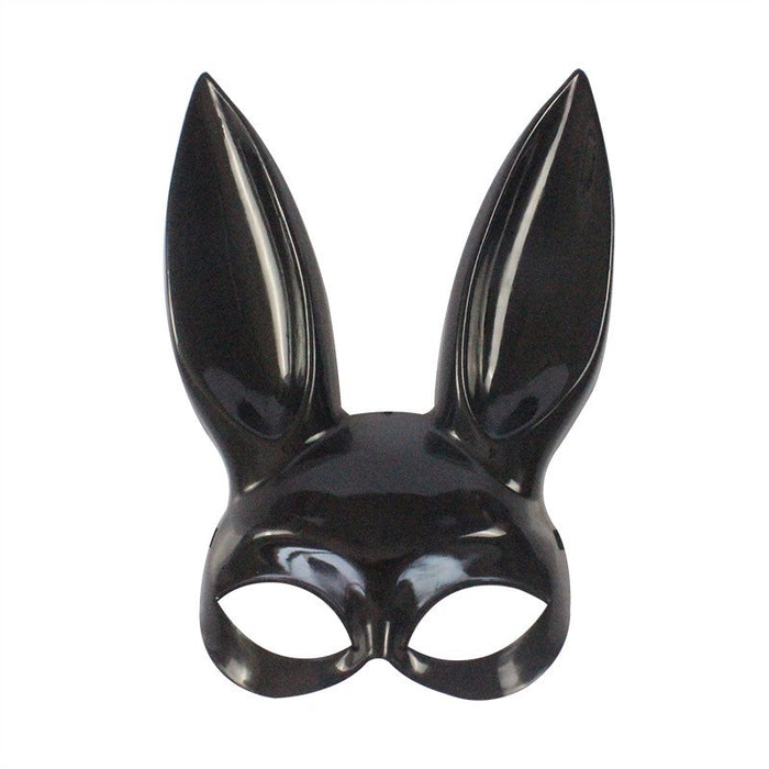 Wholesale PVC Makeup Ball Rabbit Girl Mask JDC-EM-FKS001