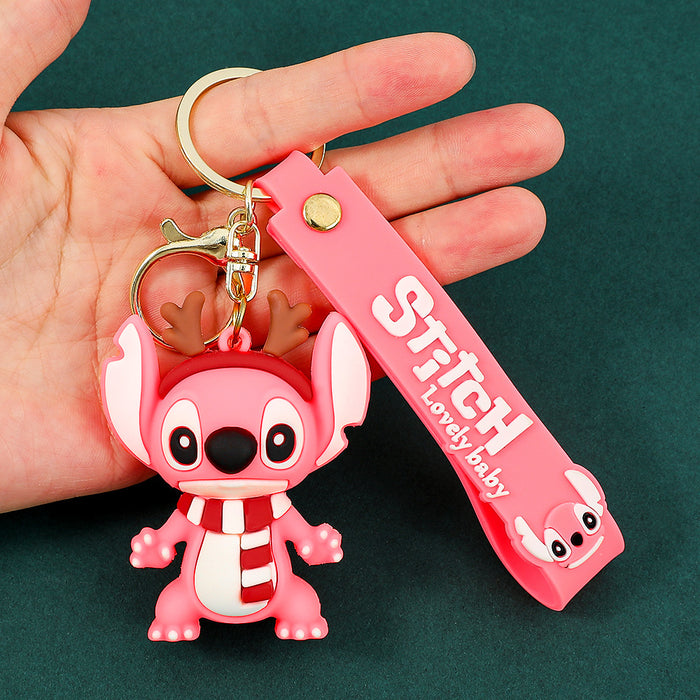 Wholesale Cartoon-themed cute f designs keychains