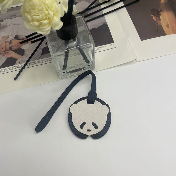 Wholesale Panda Black Coal Ball Pure White Doll Bag Pendant Keychain