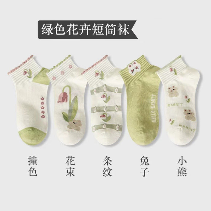 Wholesale Socks, Short Socks, Thin Ship Socks, Cute Cartoon