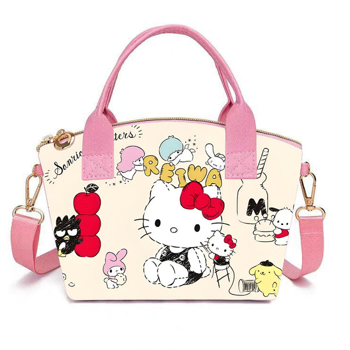 Wholesale Cute cartoon PU leather crossbody handbag