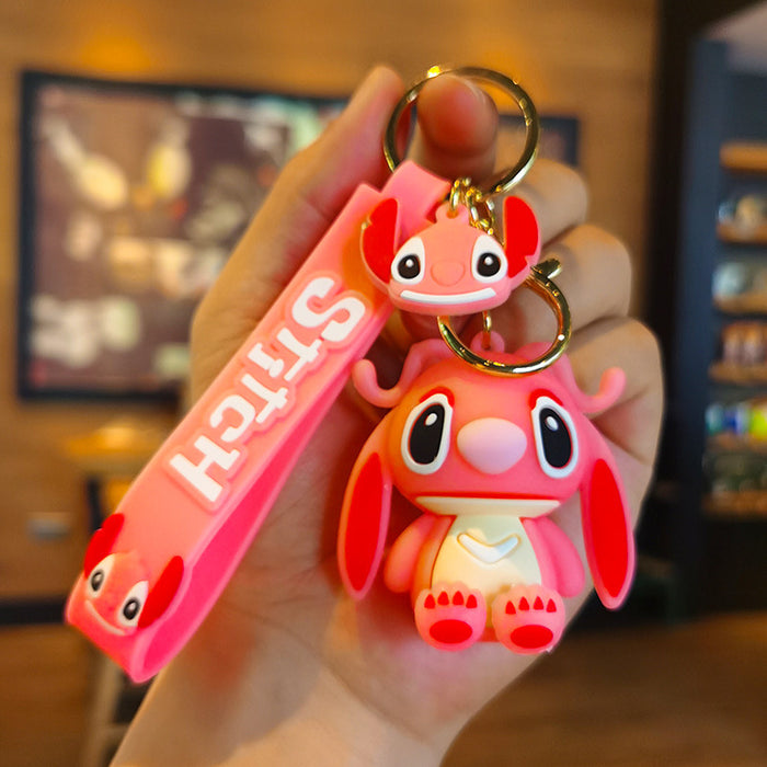 Wholesale Cartoon Doll Silicone Keychain JDC-KC-Tingm131