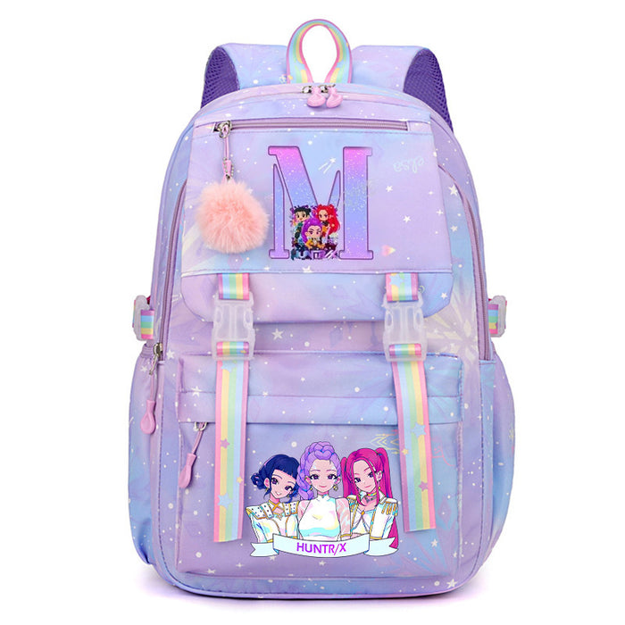 Wholesale KPop letter print large capacity backpack