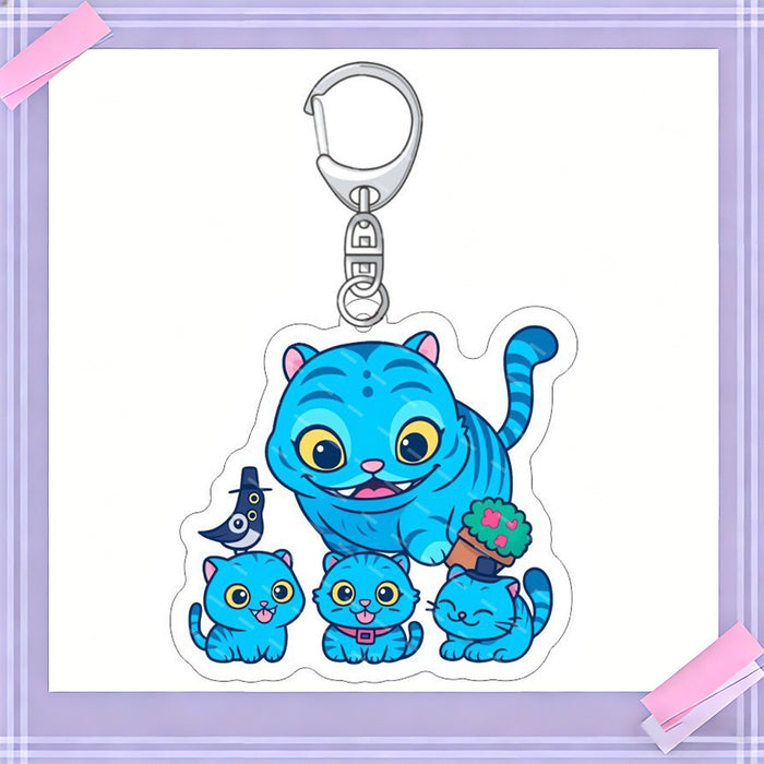 Wholesale 10pcs/set K-POP anime merchandise acrylic keychains and pendants