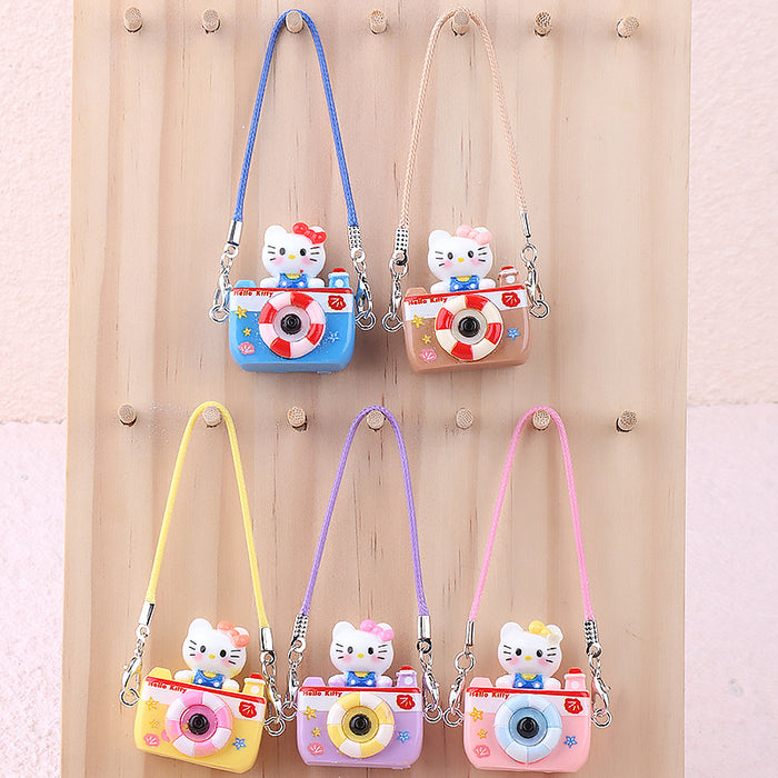 Wholesale Cute Cartoon Small Camera Pendant Accessories Keychains