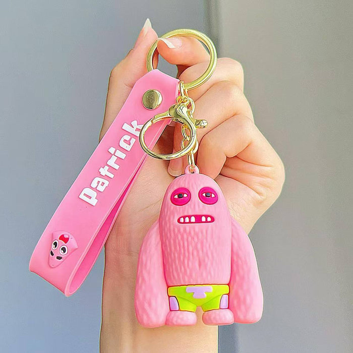 Wholesale Cute Tooth Monster Keychains