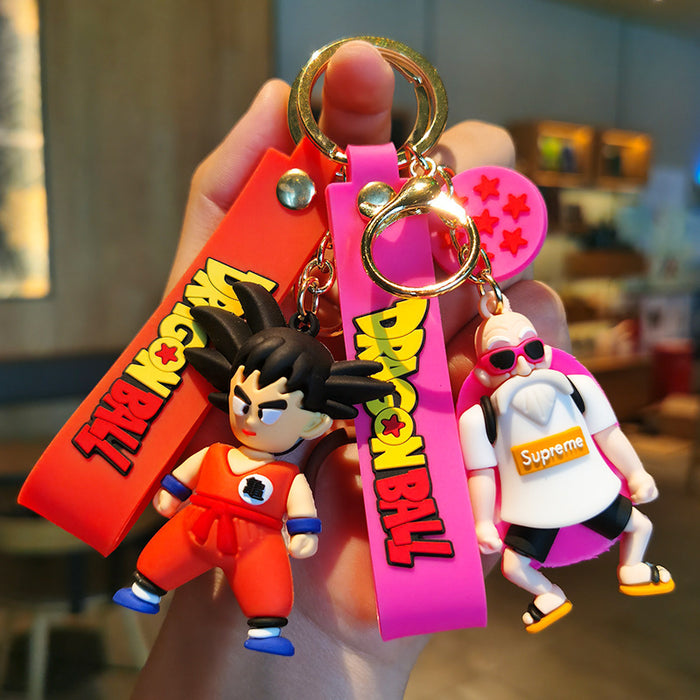 Wholesale Cartoon Doll Rubber Keychain JDC-KC-Tingm165