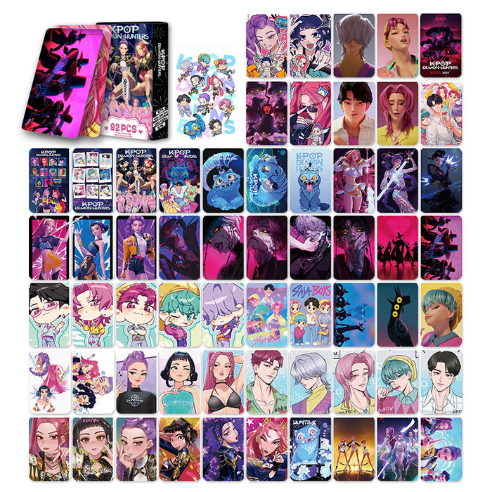 Wholesale 184pcs LOMO card double-sided small card photo card sticker