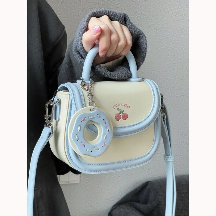 Wholesale Cute Cherry Embroidery  Shoulder Crossbody Bag for Women