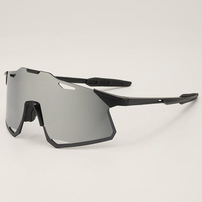 Wholesale Cycling glasses, outdoor sports, windproof and UV resistant sunglasses, frameless sunglasses, day and night dual-use