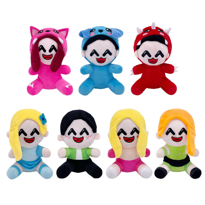 Wholesale Plug hooded boy cute girl doll plush toy doll