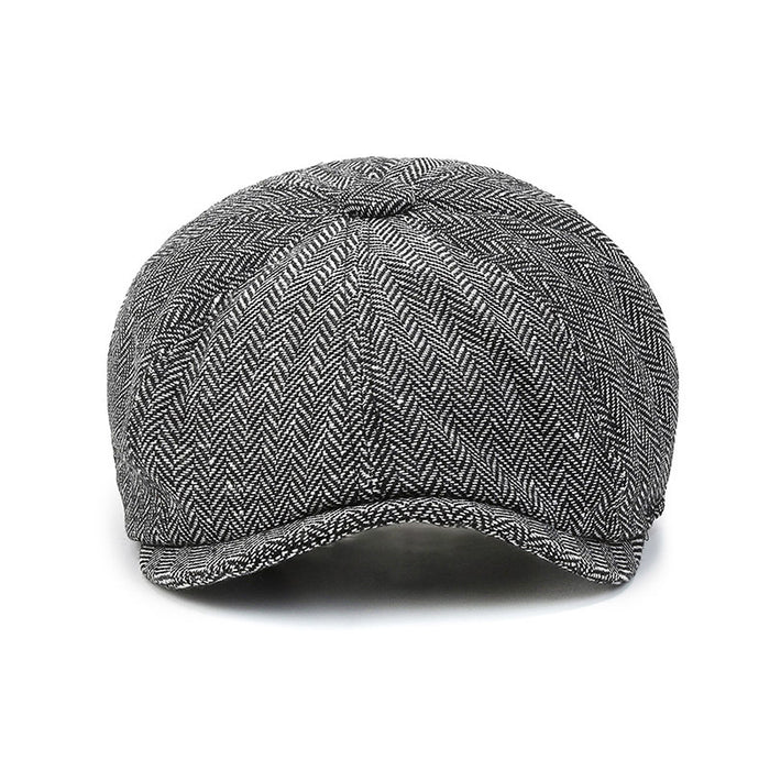 Wholesale Spring and Summer Herringbone Caps for Middle-aged and Elderly Berets Director Hats Sun Hats Grandfather Hats Father Hats JDC-FH-DG005