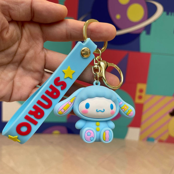 Wholesale Doll keychain pendant cute cartoon car keychain