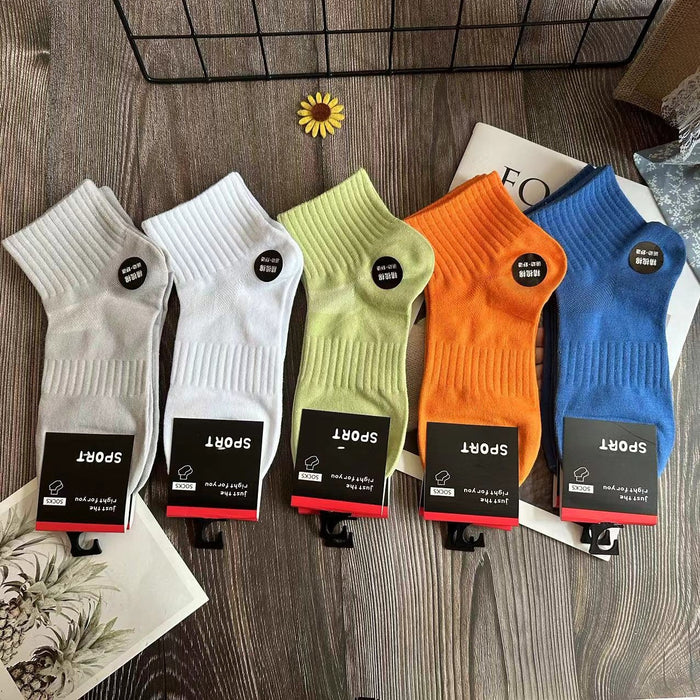 Wholesale Socks for women in spring and summer, short tube sports socks, short cotton socks, cute short socks for women in spring and summer