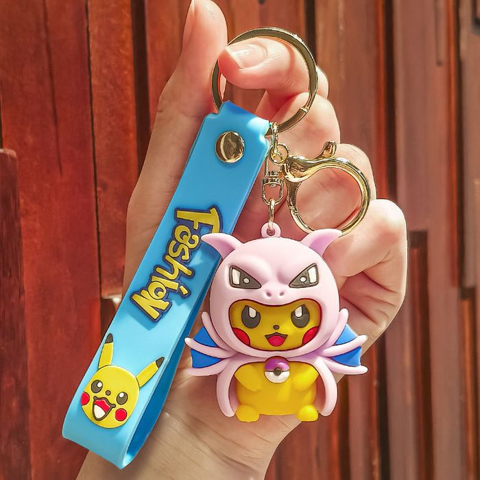 Wholesale New Cross dressing Keychain Pendant Creative Cartoon Cute Doll Bag Pendant