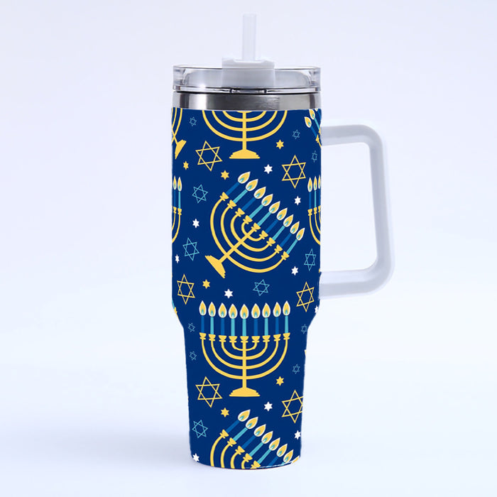 Wholesale 40oz Hanukkah Stainless Steel Thermos Cup
