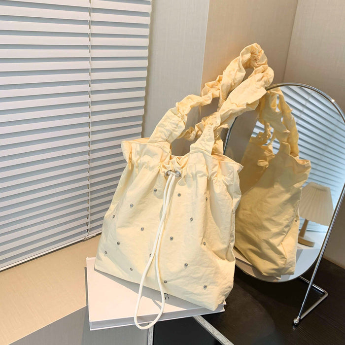 Wholesale Folding tote bag, artistic and leisure large capacity bag
