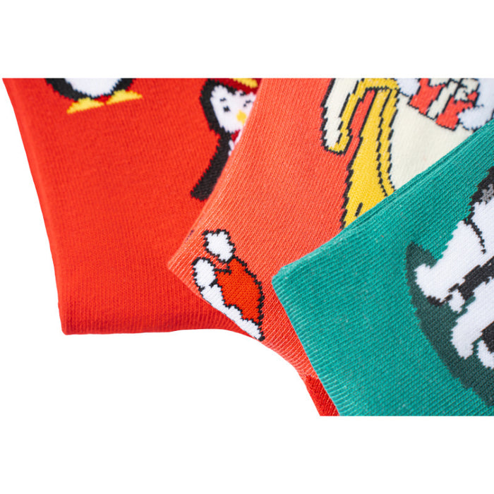 Wholesale Penguin mid-calf Christmas stockings for all seasons
