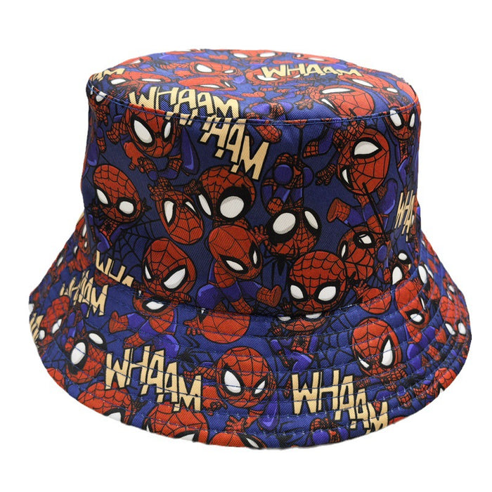 Wholesale Fisherman's hat, cute cartoon basin hat, double-sided sun protection and sunshade hat, bucket hat