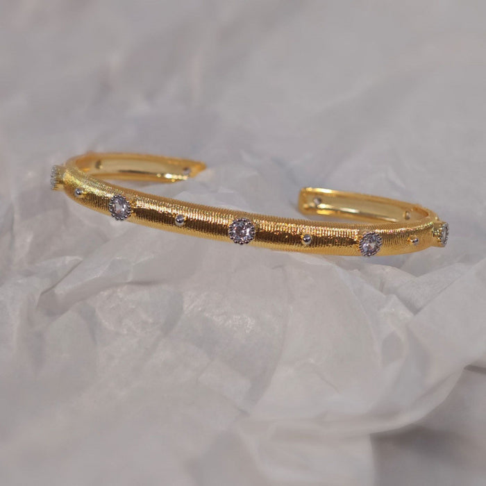 Wholesale Openwork four-leaf clover diamond bracelet rings set