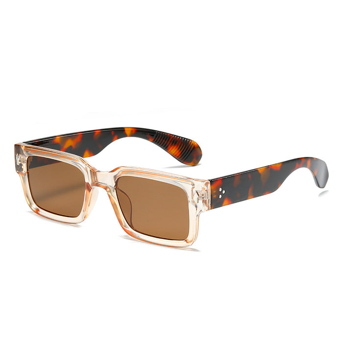 Wholesale  color matching box sunglasses sun protection personalized sunglasses rivet sunglasses