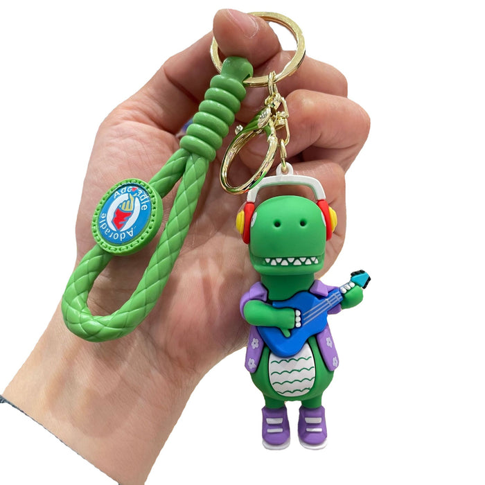 Wholesale Cartoon Creative Soft Rubber Keychain Bag Pendant Car Hanging Decoration Exquisite Cute Doll