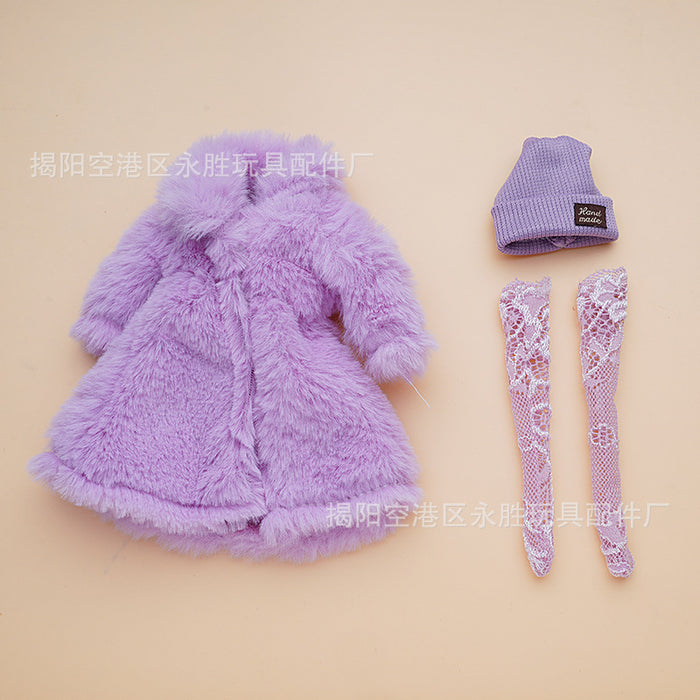 Wholesale Doll clothes plush suit clothes socks hat
