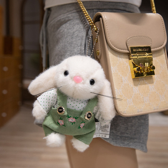 Wholesale Gardener Rabbit Doll  Rabbit Pendant Pendant Doll Plush Toy Birthday Gift
