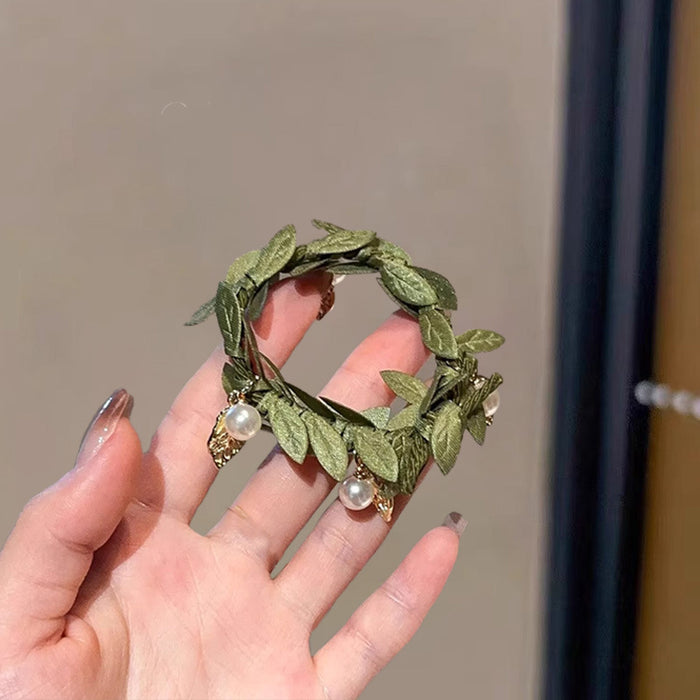 Wholesale Olive Leaf Hair Band Headband   Rubber Band Hair Rope Hair Accessories