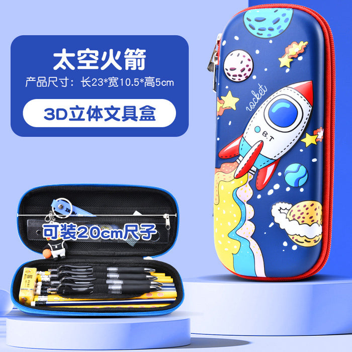 Wholesale Cartoon Pencil Case for Primary School Students Multi-Layer Storage