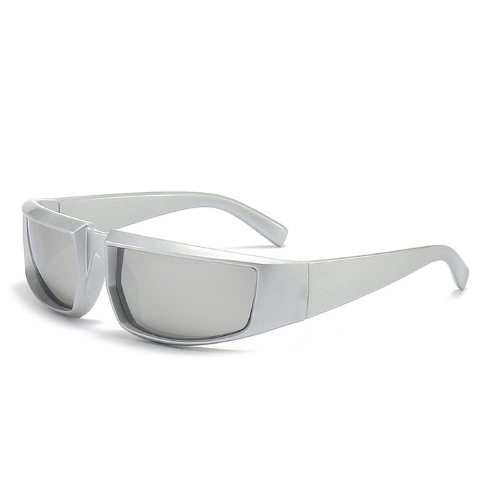 Wholesale Future oriented sunglasses, new silver sunglasses, cycling glasses