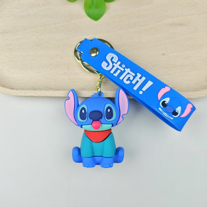 Wholesale Creative cartoon doll keychain cute PVC keychain backpack pendant