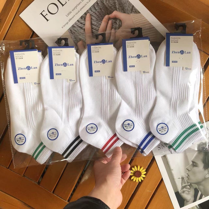Wholesale Solid color cotton short socks, short cotton socks, short tube socks