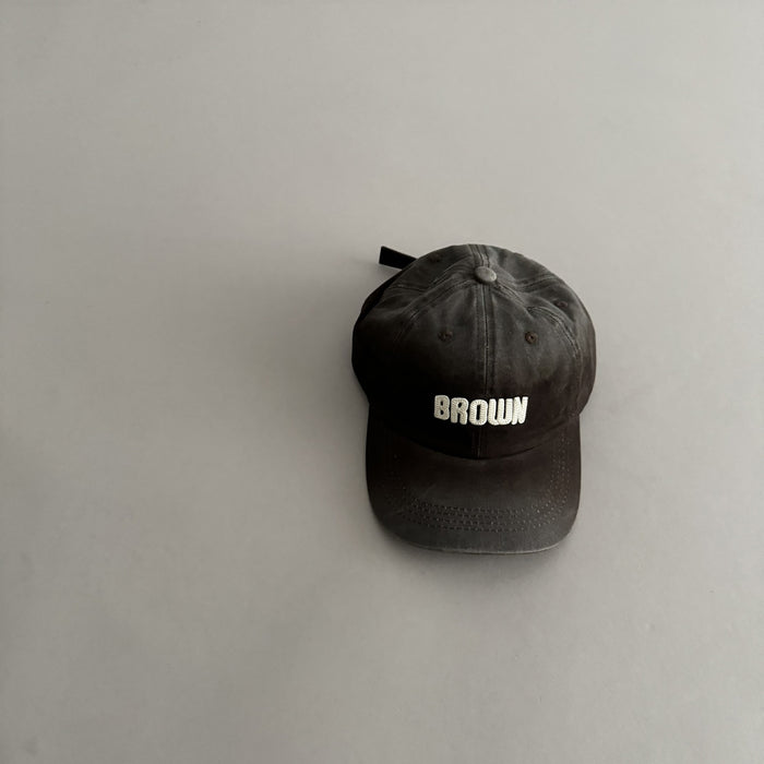 Wholesale Cute Bear Print Kids Baseball Cap Korean Retro Fashion Sun Hat For Boys Girls Outdoor Casual Adjustable Cap