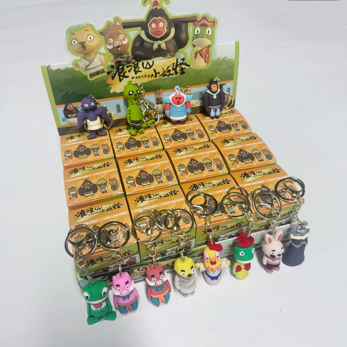 Wholesale 12pcs Little Monster blind box blind bag hand-made surrounding ornaments children' s toys