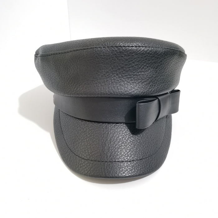 Wholesale Black flat top beret retro versatile newsboy hat British style octagonal hat trendy