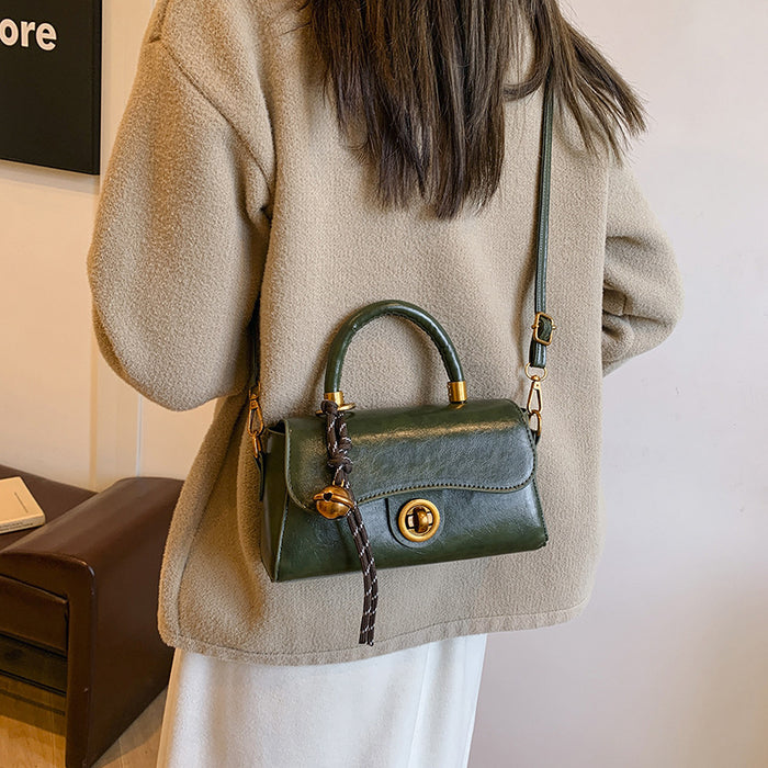 Wholesale Handheld commuting bag, retro small square bag, versatile and multifunctional single shoulder diagonal cross bag