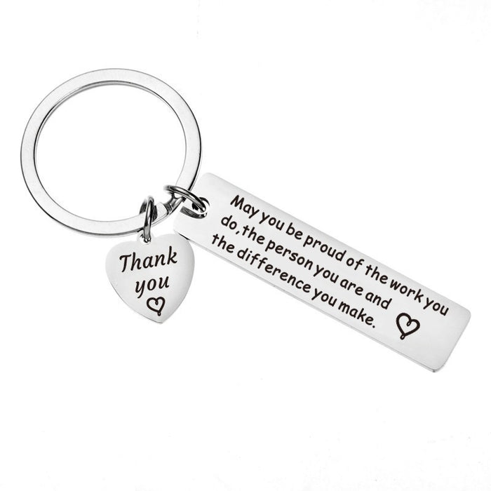 Wholesale You Are A Key Part of You Stainless Steel Keychain JDC-KC-TangMumao003
