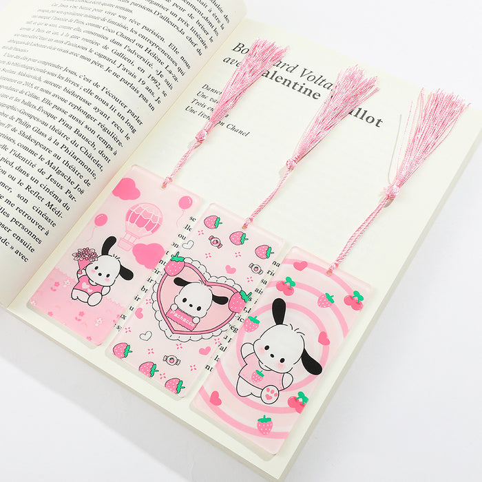 Wholesale Acrylic Tassel Bookmark Anime Fans Bookmark